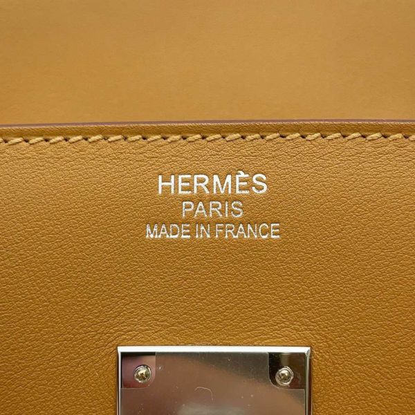 エルメス バーキン35 フレイフレイ セサミ/シルバー金具 ツイルアッシュ/スイフト U刻印 HERMES Birkin ハンドバッグ