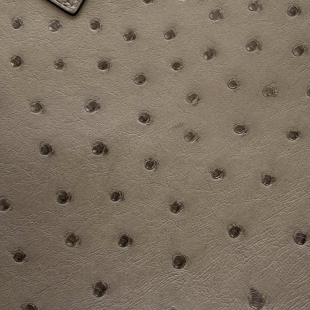 エルメス バーキン30 ムース/ゴールド金具 オーストリッチ □O刻印 HERMES Birkin ハンドバッグ