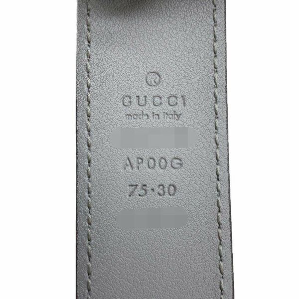 グッチ ベルト ズゥミ インターロッキングG ホースビット バックル サイズ75 550122 GUCCI