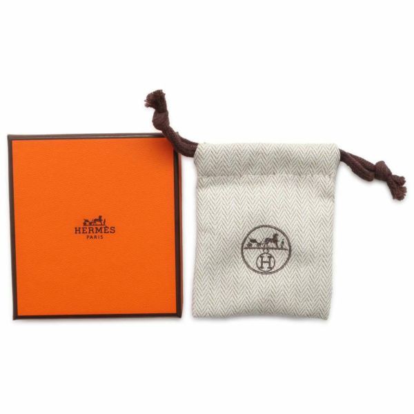 エルメス ピアス ミニ・ポップアッシュ ホワイト/シルバー金具 Hモチーフ HERMES Pop H ポップH