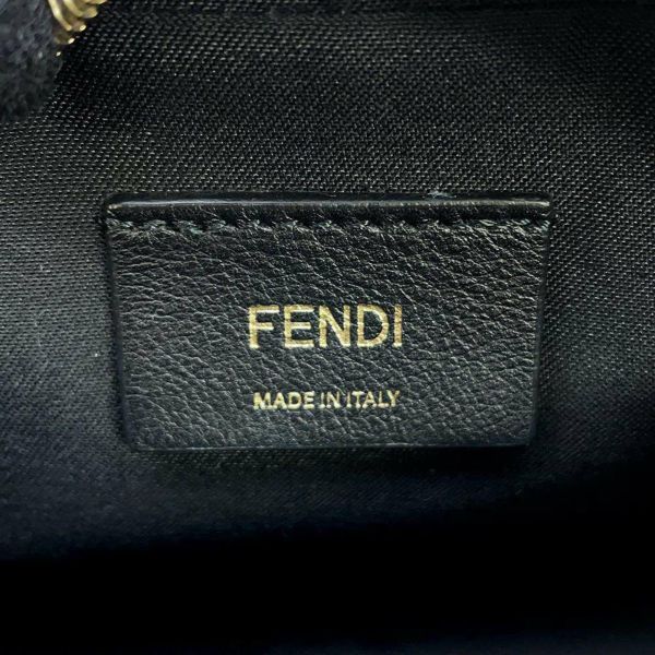 フェンディ ショルダーバッグ キャム FFロゴ レザー 8BS042 FENDI バッグ カメラバッグ 黒