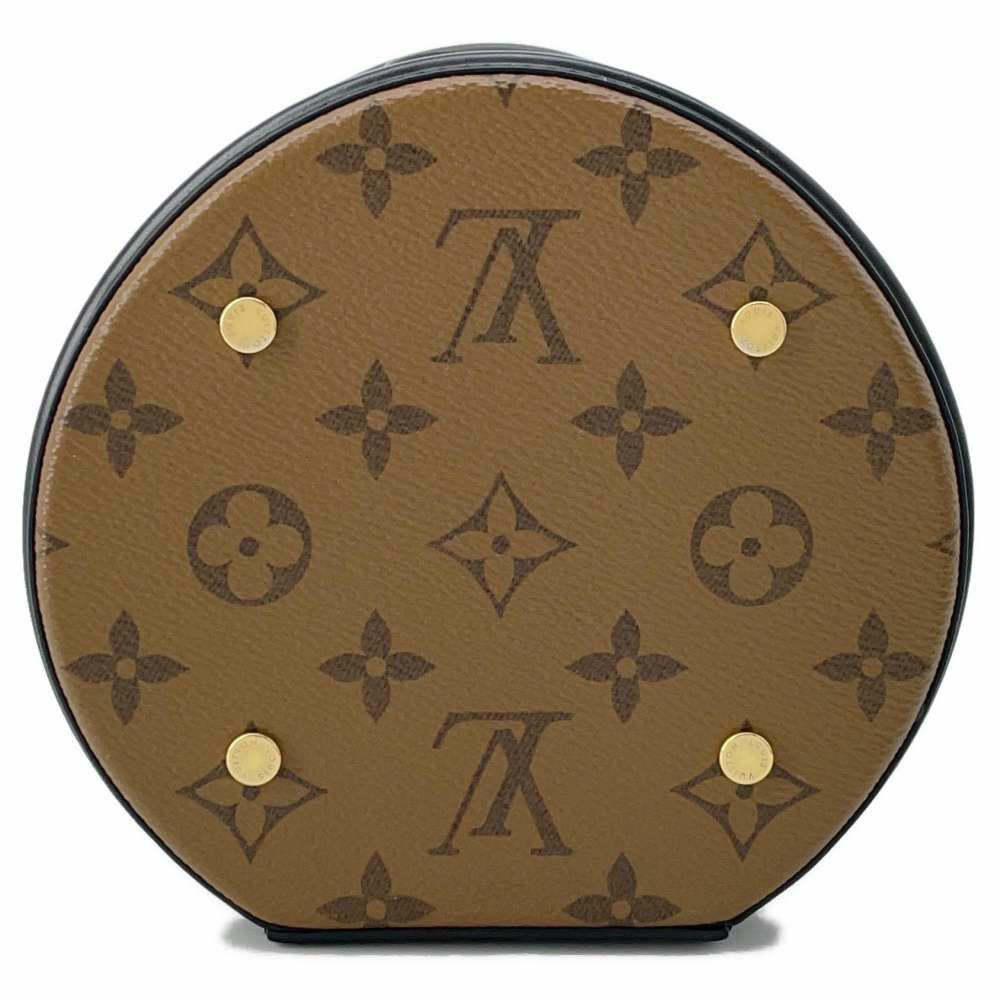 ルイヴィトン ハンドバッグ モノグラム・リバース カンヌ M43986 LOUIS VUITTON バニティバッグ バッグ 2wayショルダー 黒 ブラック