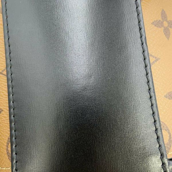 ルイヴィトン ハンドバッグ モノグラム・リバース カンヌ M43986 LOUIS VUITTON バニティバッグ バッグ 2wayショルダー 黒 ブラック