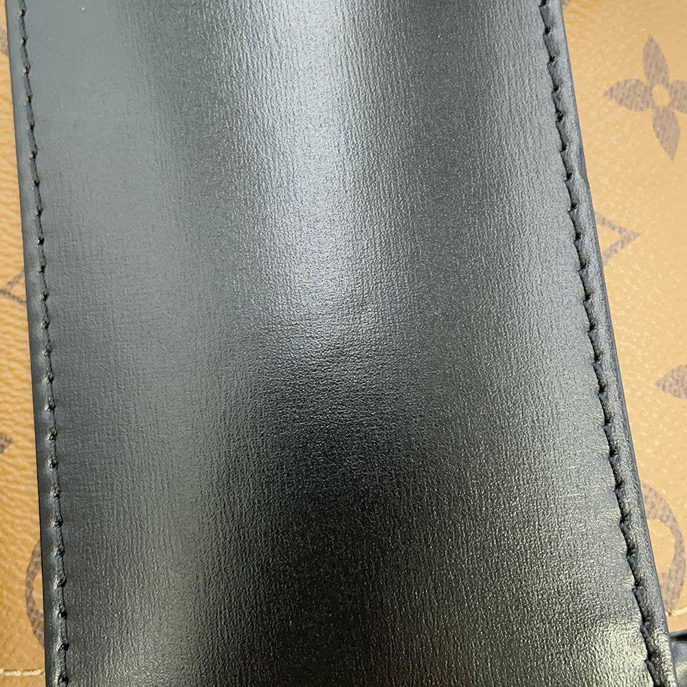 ルイヴィトン ハンドバッグ モノグラム・リバース カンヌ M43986 LOUIS VUITTON バニティバッグ バッグ 2wayショルダー 黒 ブラック
