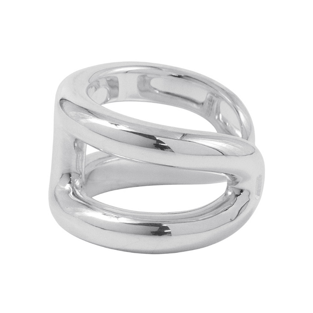 エルメス リング オスモズPM Osmose SV925シルバー リングサイズ50 HERMES ジュエリー 指輪