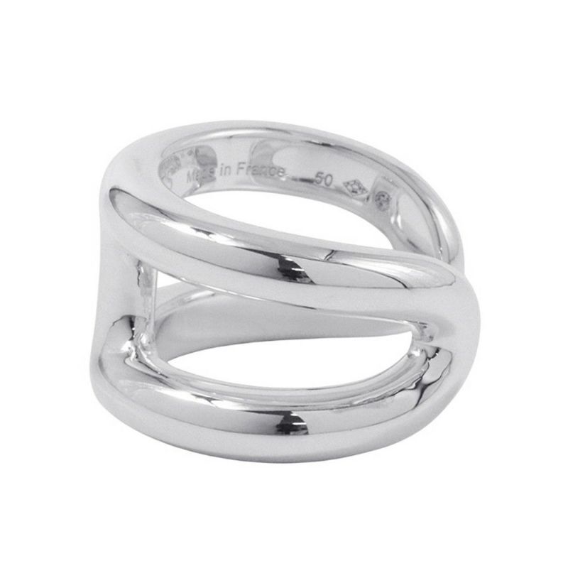 エルメス リング オスモズPM Osmose SV925シルバー リングサイズ50 HERMES ジュエリー 指輪