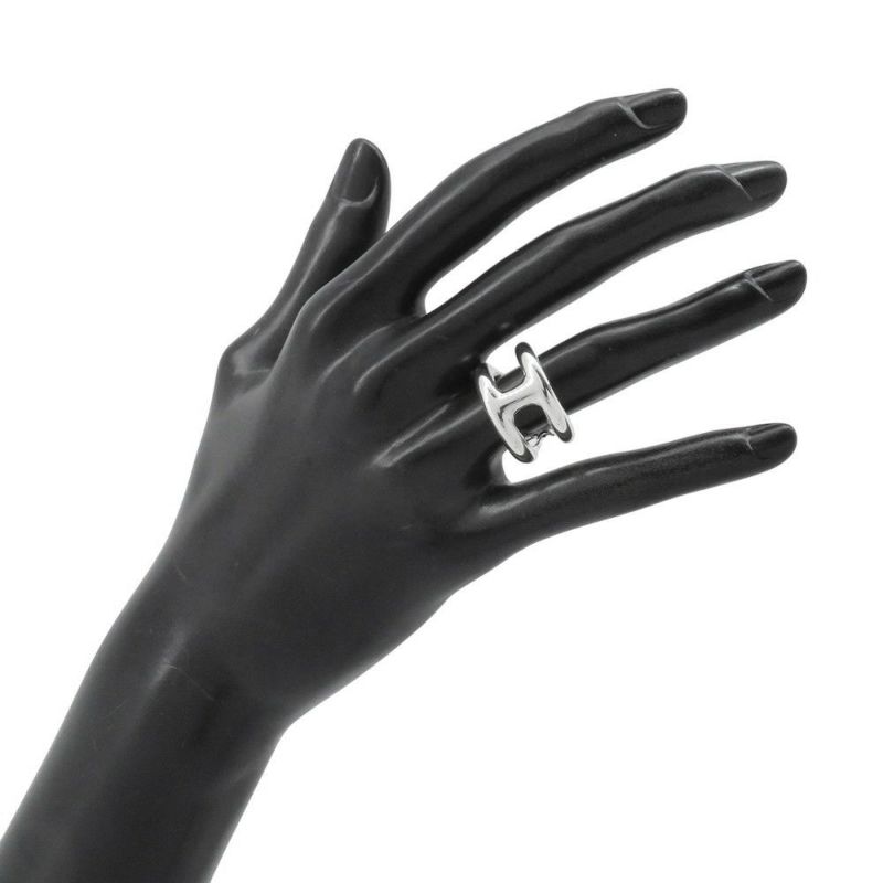 エルメス リング オスモズPM Osmose SV925シルバー リングサイズ50 HERMES ジュエリー 指輪