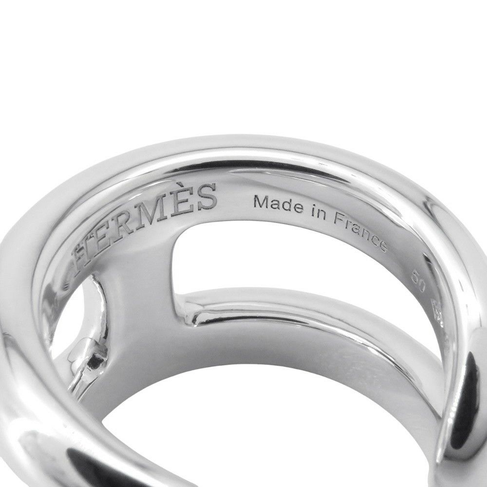 エルメス リング オスモズPM Osmose SV925シルバー リングサイズ50 HERMES ジュエリー 指輪