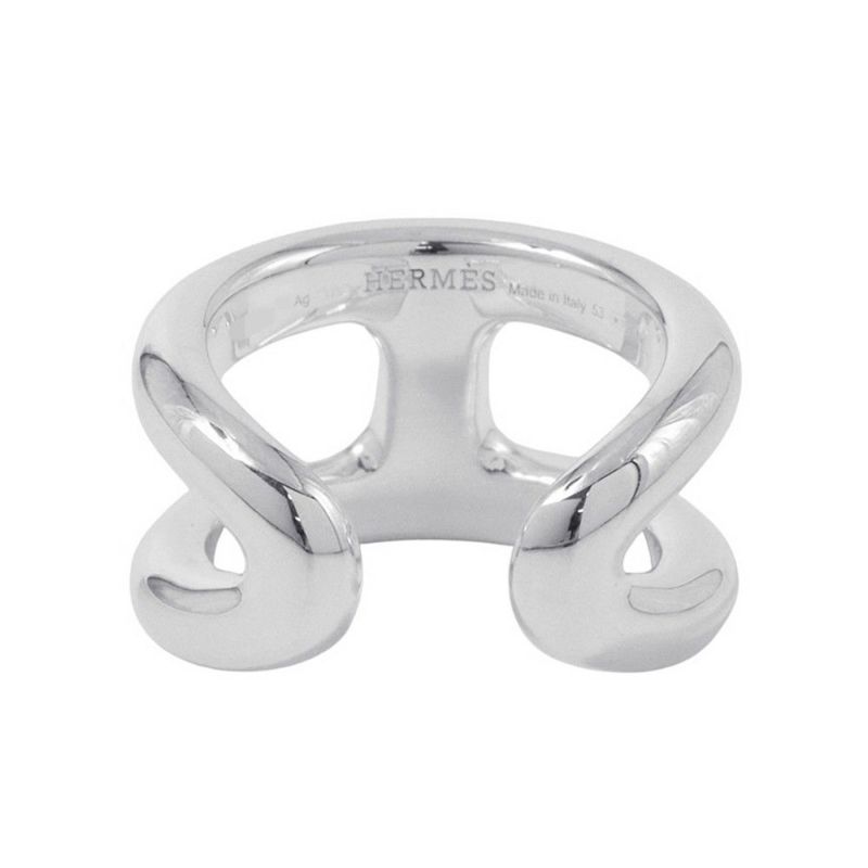 エルメス リング オスモズPM Osmose SV925シルバー リングサイズ53 HERMES ジュエリー 指輪