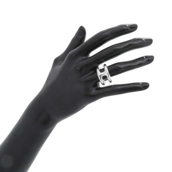 エルメス リング オスモズPM Osmose SV925シルバー リングサイズ53 HERMES ジュエリー 指輪