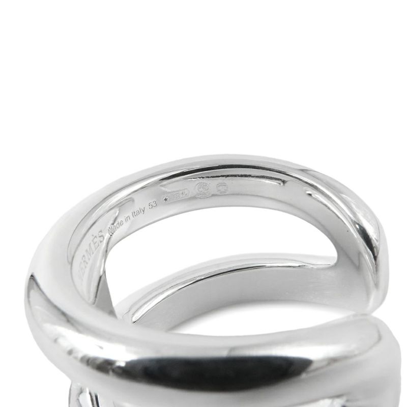 エルメス リング オスモズPM Osmose SV925シルバー リングサイズ53 HERMES ジュエリー 指輪