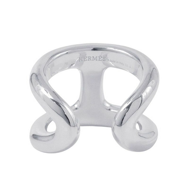エルメス リング オスモズGM Osmose SV925シルバー リングサイズ53 HERMES ジュエリー 指輪