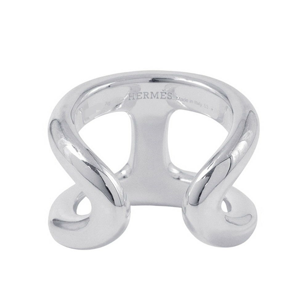 エルメス リング オスモズGM Osmose SV925シルバー リングサイズ53 HERMES ジュエリー 指輪