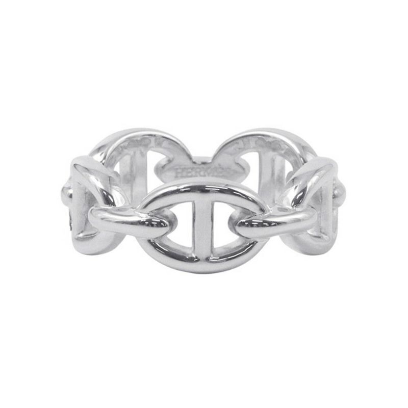 エルメス リング シェーヌダンクル アンシェネPM SV925シルバー リングサイズ52 HERMES ジュエリー