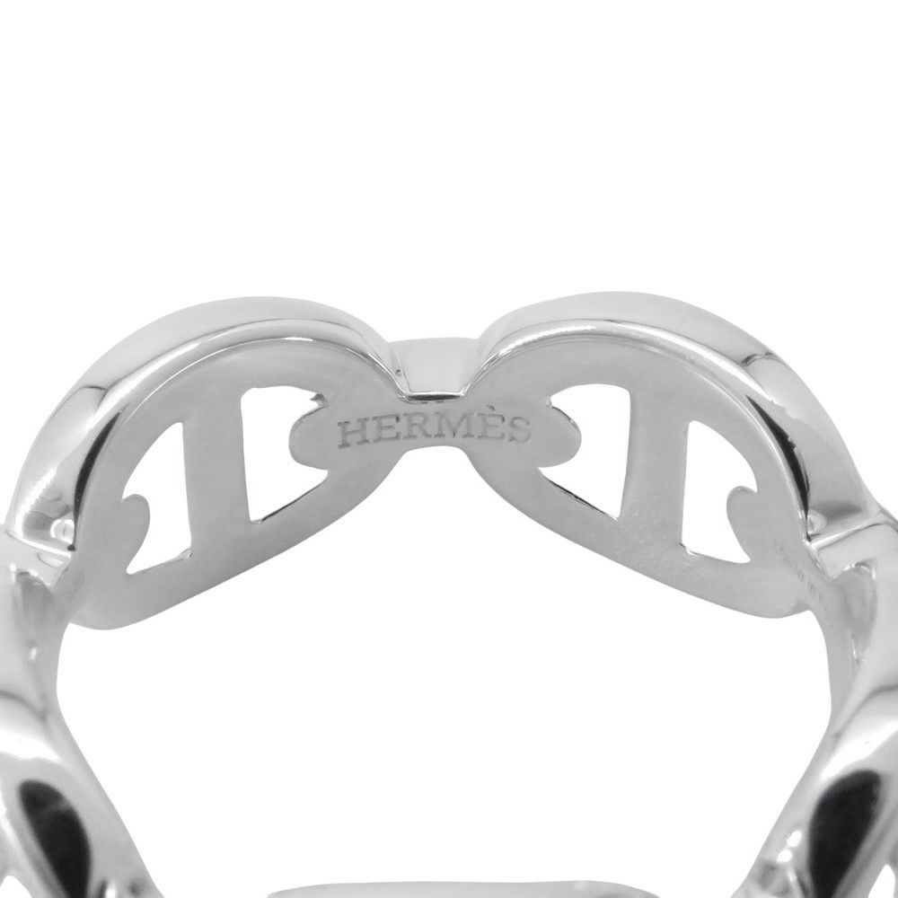エルメス リング シェーヌダンクル アンシェネPM SV925シルバー リングサイズ52 HERMES ジュエリー