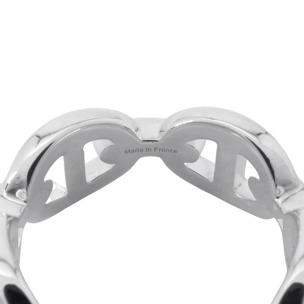 エルメス リング シェーヌダンクル アンシェネPM SV925シルバー リングサイズ52 HERMES ジュエリー