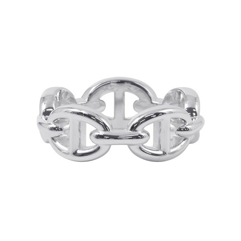 エルメス リング シェーヌダンクル アンシェネPM SV925シルバー リングサイズ51 HERMES ジュエリー