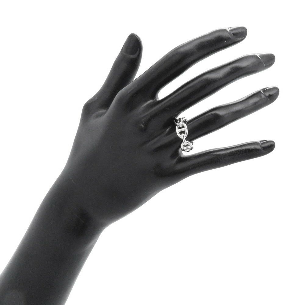 エルメス リング シェーヌダンクル アンシェネPM SV925シルバー リングサイズ51 HERMES ジュエリー