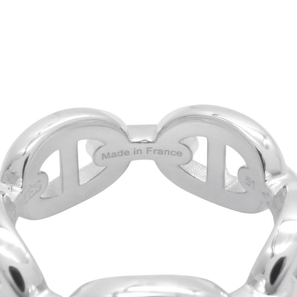 エルメス リング シェーヌダンクル アンシェネPM SV925シルバー リングサイズ51 HERMES ジュエリー