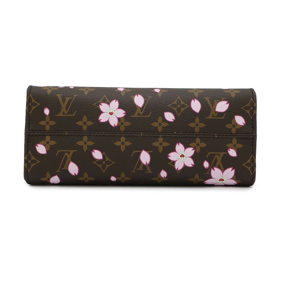 ルイヴィトン ハンドバッグ モノグラム LV × TM オンザゴー チェリーブロッサム PM M13269 村上隆