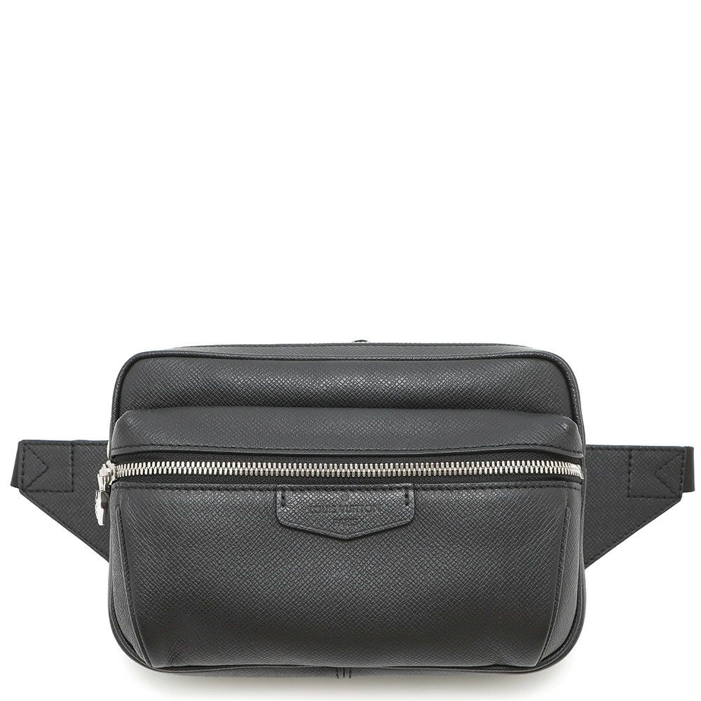 ルイヴィトン ボディバッグ タイガ バムバッグ・アウトドア M33438 LOUIS VUITTON ブラック 黒