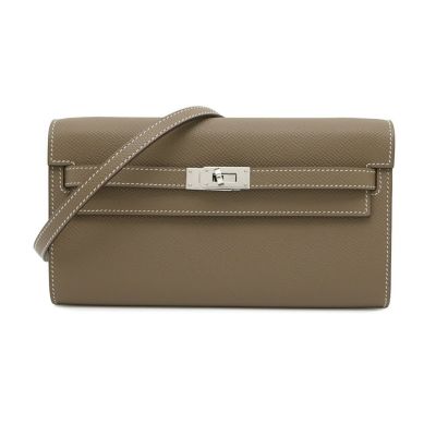 エルメス 長財布 コンスタンス トゥーゴー ロング エトゥープ