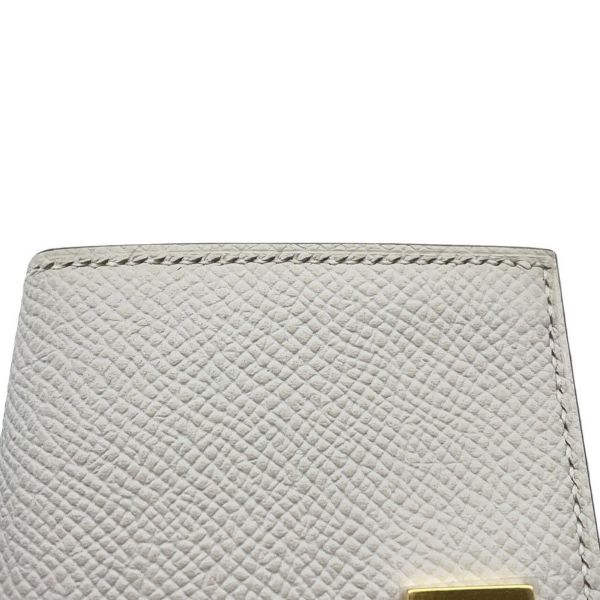 エルメス カードケース ベアン ミニ 小銭入れ付き グリスペール/ゴールド金具 エプソン B刻印 HERMES 名刺入れ コインケース