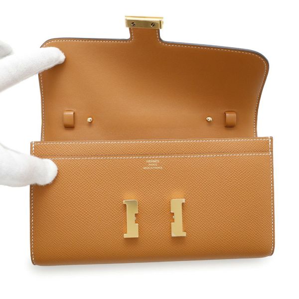 エルメス 長財布 コンスタンス トゥーゴー ロング トフィー/ゴールド金具 エプソン K刻印 財布