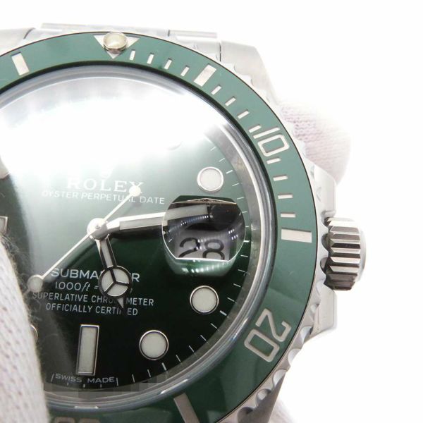 ロレックス サブマリーナ デイト グリーン ランダムシリアル ルーレット 116610LV ROLEX 腕時計 ウォッチ