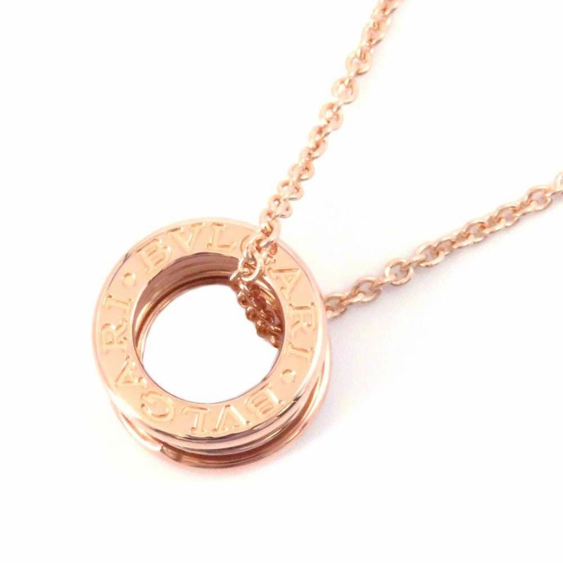 ブルガリ ネックレス ビーゼロワン B-zero1 K18PGピンクゴールド BVLGARI ジュエリー