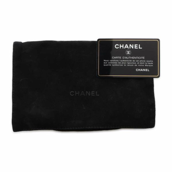 シャネル ポーチ マトラッセ ココマーク レザー CHANEL シルバー