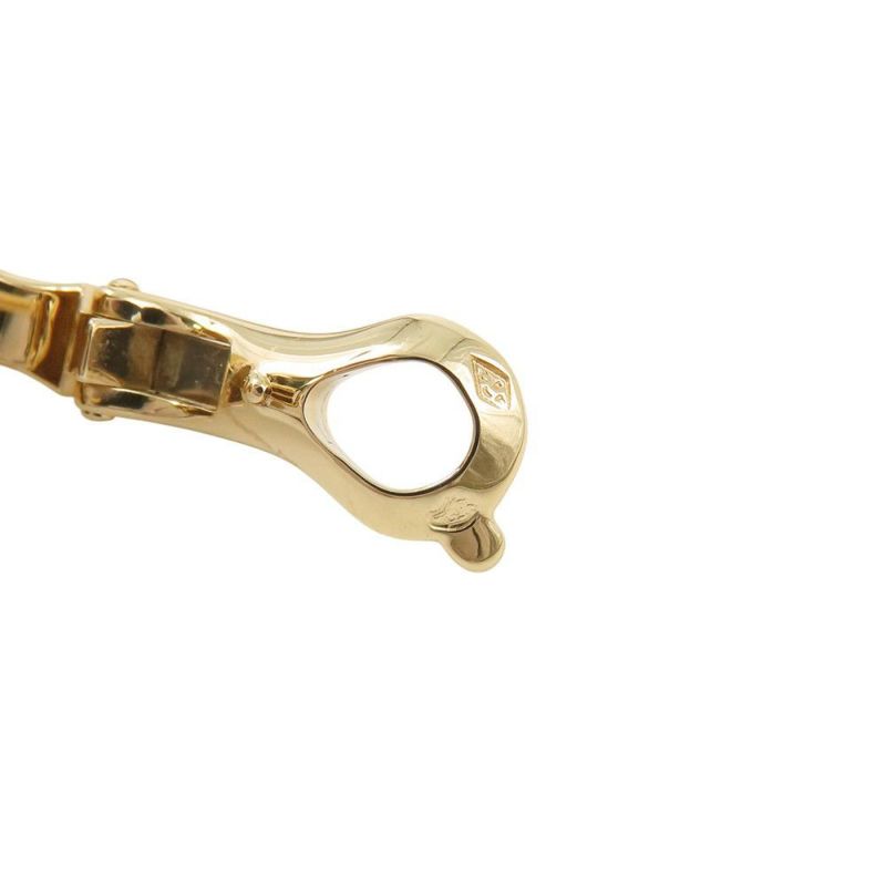 ヴァンクリ ピアス マジック アルハンブラ イヤリング 2モチーフ カーネリアン タイガーズアイ K18YG VCARN5JR00