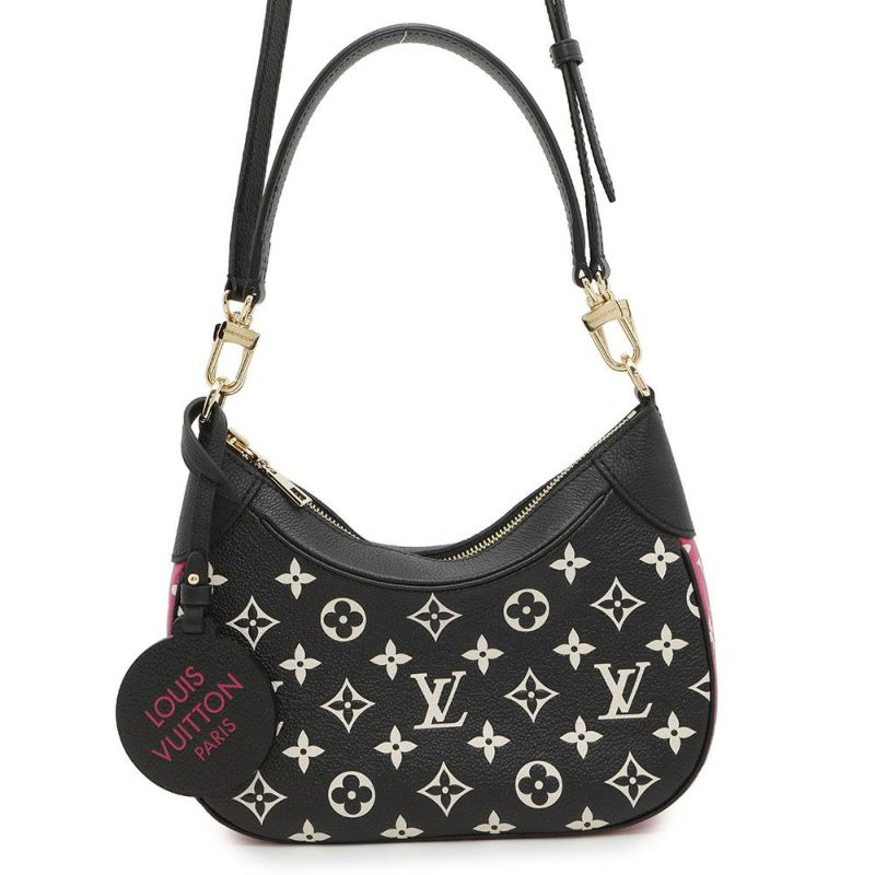 ルイヴィトン ショルダーバッグ モノグラム・アンプラント バガテル NM M46091 LOUIS VUITTON ブラック 黒 白