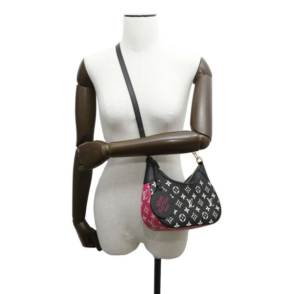 ルイヴィトン ショルダーバッグ モノグラム・アンプラント バガテル NM M46091 LOUIS VUITTON ブラック 黒 白