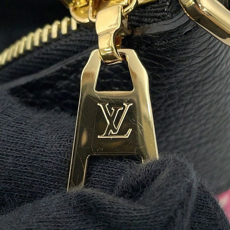 ルイヴィトン ショルダーバッグ モノグラム・アンプラント バガテル NM M46091 LOUIS VUITTON ブラック 黒 白