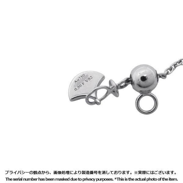グラフ ネックレス アイコン ハートシェイプ ペンダント ダイヤモンド 0.5ct K18WGホワイトゴールド RGP707 GRAFF ジュエリー