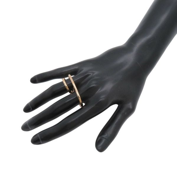 エルメス リング シェーヌダンクル パンク ダブル Chaine d'Ancre K18PGピンクゴールド リングサイズ54 HERMES 指輪