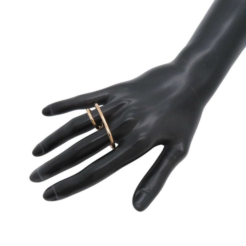 エルメス リング シェーヌダンクル パンク ダブル Chaine d'Ancre K18PGピンクゴールド リングサイズ54 HERMES 指輪