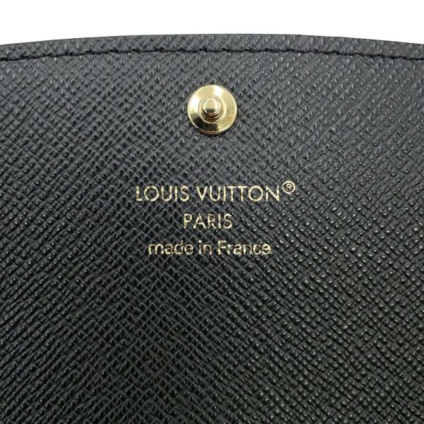 ルイヴィトン 長財布 モノグラム・リバース ポルトフォイユ・エミリー M82157 LOUIS VUITTON ブラック 黒