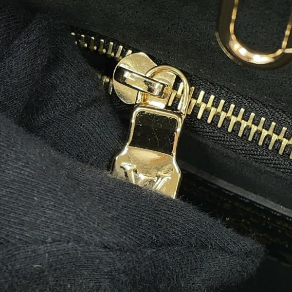 ルイヴィトン トートバッグ モノグラム・アンプラント LV×TM ネヴァーフルMM M13675 黒 ブラック 村上隆 コラボ