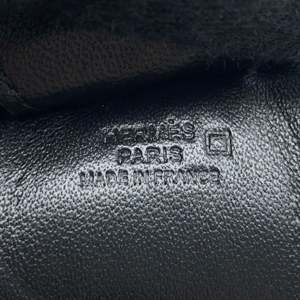 エルメス バッグチャーム ロデオMM タッチ ブラック ラムスキン/アリゲーターマット Z刻印 HERMES 黒 ソーブラック