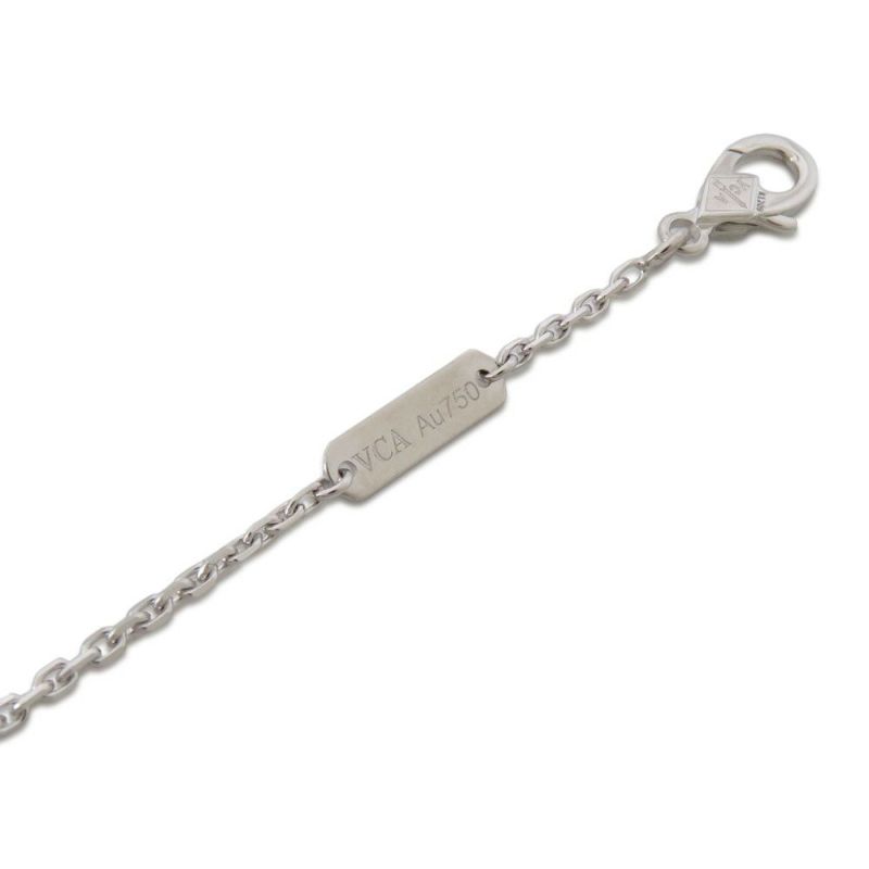 ヴァンクリーフ&アーペル ネックレス ヴィンテージアルハンブラ K18WG マザーオブパール VCARF48700 ペンダント