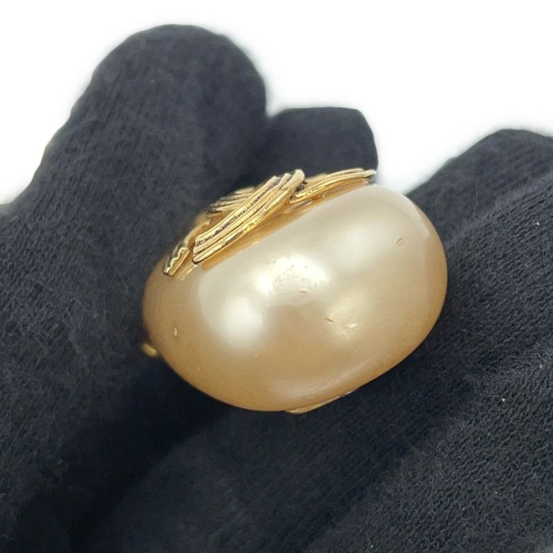 シャネル ロングネックレス ヴィンテージ ココマーク フェイクパール 94 A CHANEL