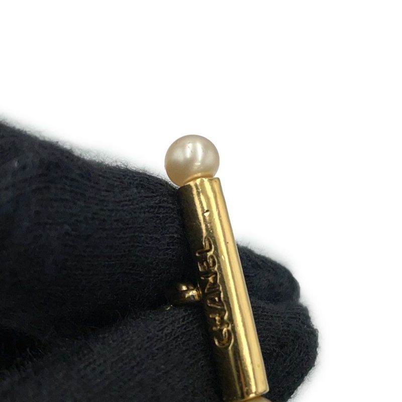 シャネル ロングネックレス ヴィンテージ ココマーク フェイクパール 94 A CHANEL