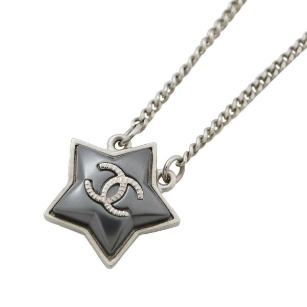 シャネル ネックレス ココマーク スター メタル A17 B CHANEL