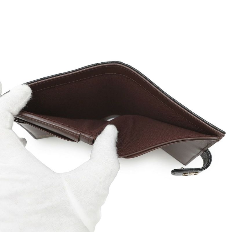 シャネル パスポートケース マトラッセ ココマーク 財布 キャビアスキン AP3791 CHANEL 黒