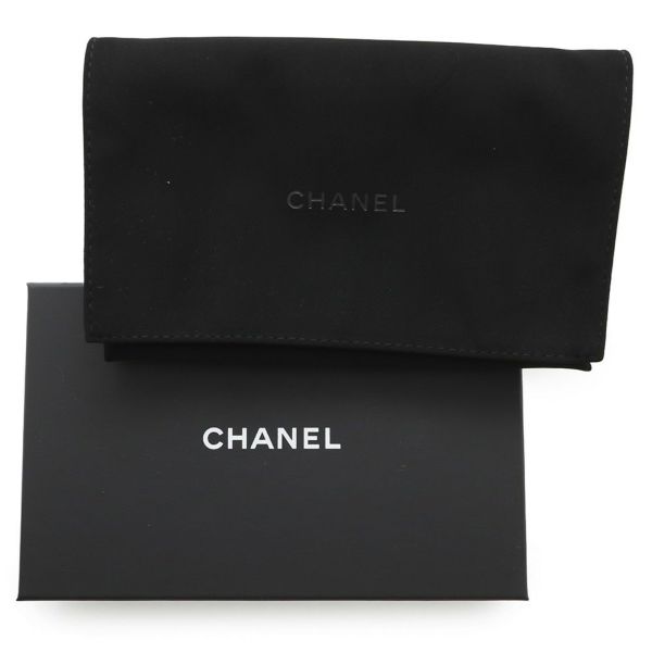 シャネル パスポートケース マトラッセ ココマーク 財布 キャビアスキン AP3791 CHANEL 黒