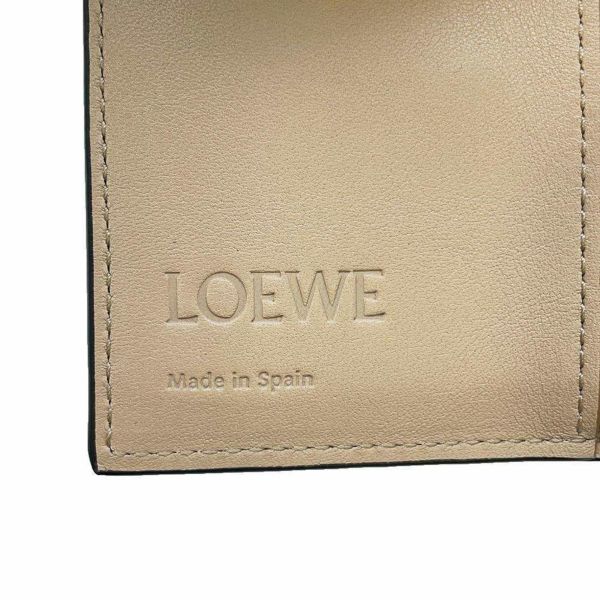 ロエベ 三つ折り財布 アナグラム トライフォールド レザー C821TR2X02 LOEWE 財布