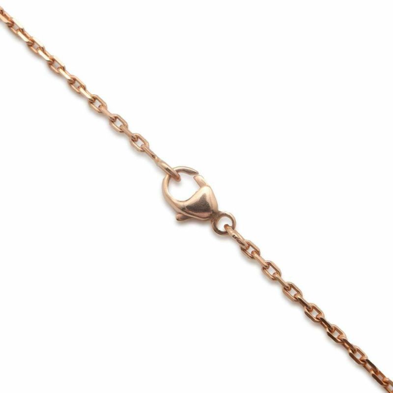 エルメス ネックレス ミニ・ポップアッシュ マロングラッセ/ピンクゴールド金具 アクセサリー ポップH