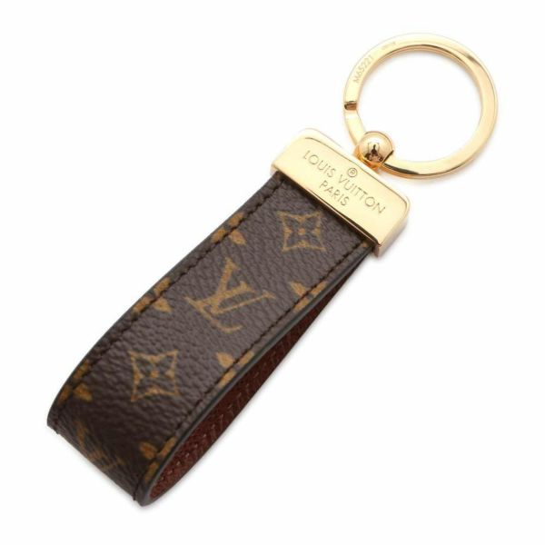 ルイヴィトン キーリング モノグラム ポルトクレ・ドラゴンヌ M65221 LOUIS VUITTON ヴィトン キーホルダー バッグチャーム